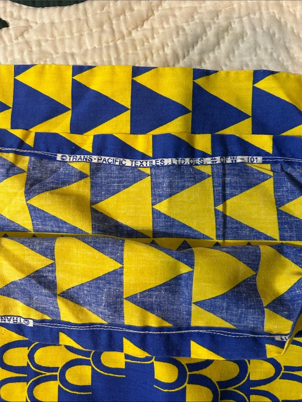 Hawaiian Tribal King Size single Pillowcase (Homemade)